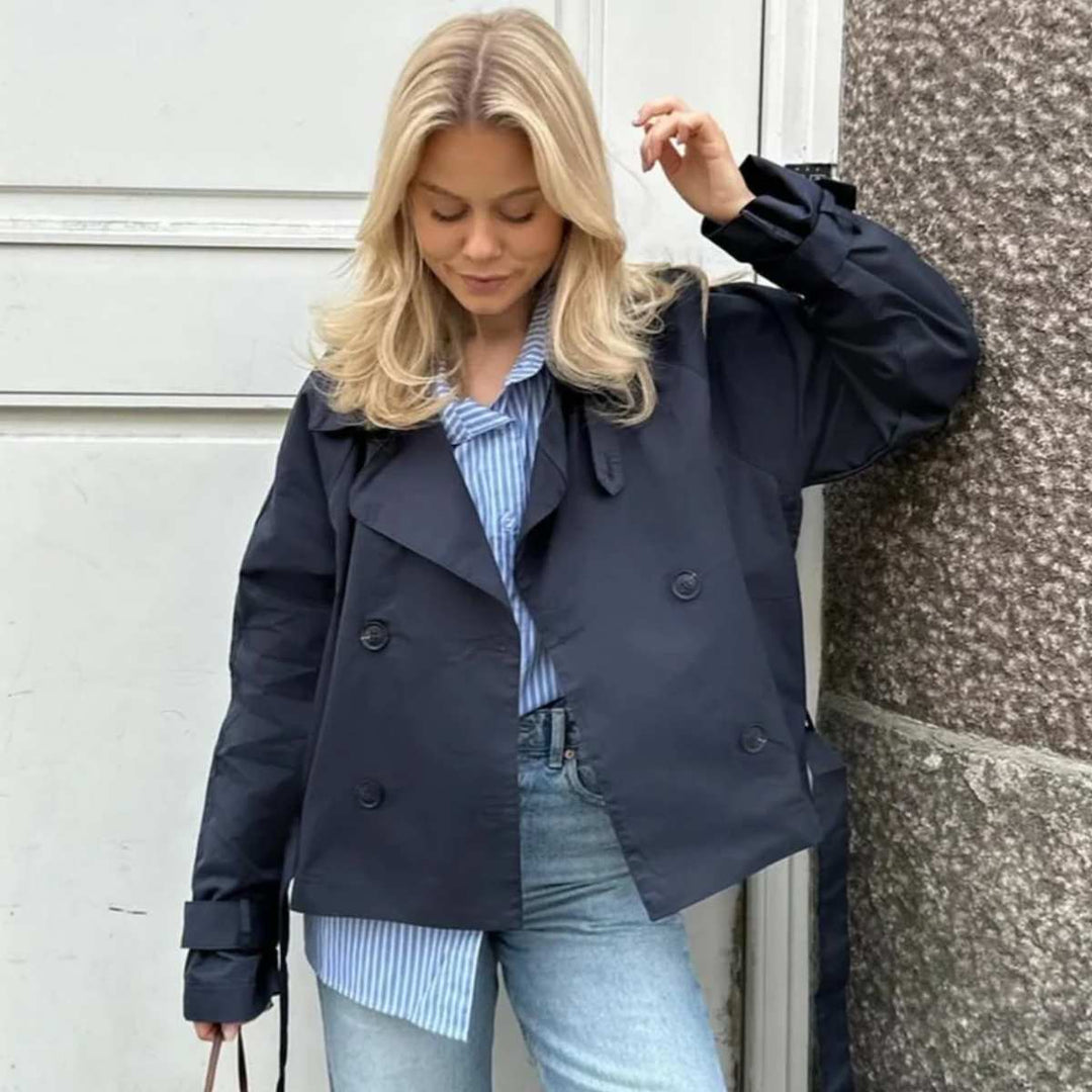 Almaic Trenchcoat Navy W