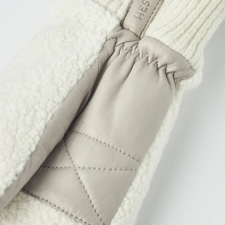 Hestra Emilia Offwhite/Natural Grey
