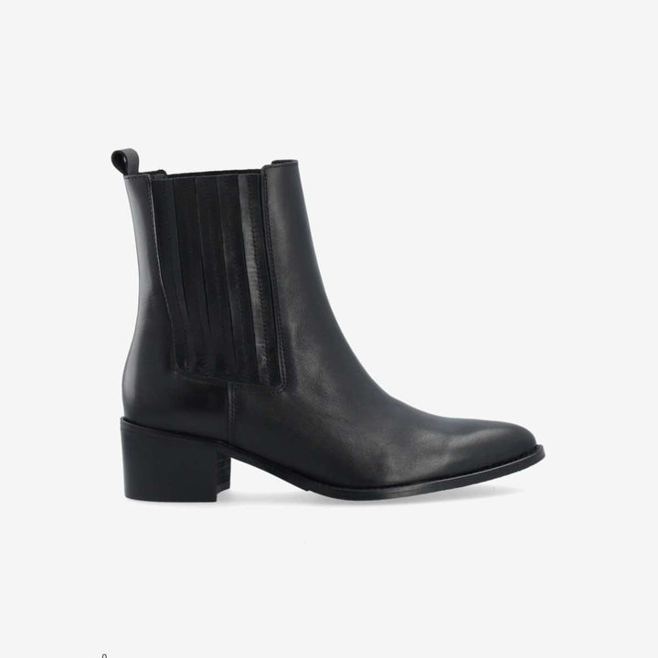 Bianco Biacoral Chelsea Boot Smooth Leather Black W