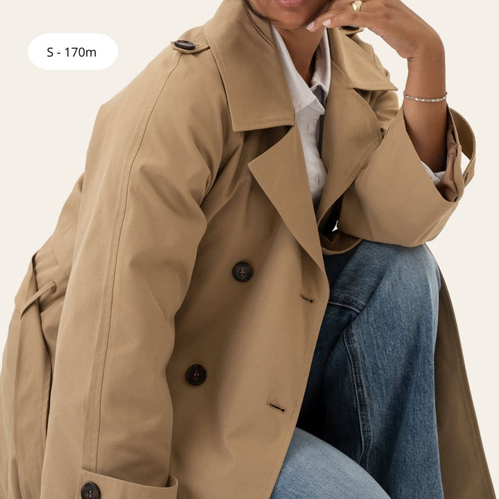 BYIC EvieIC Trenchcoat Camel