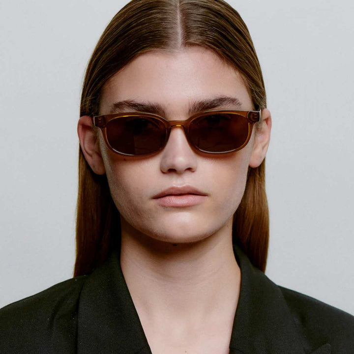 A. Kjærbede Charlie Solbrille Smoke Transparent