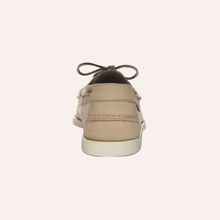 Sebago Docksides Portland Nubuck Beige Camel M