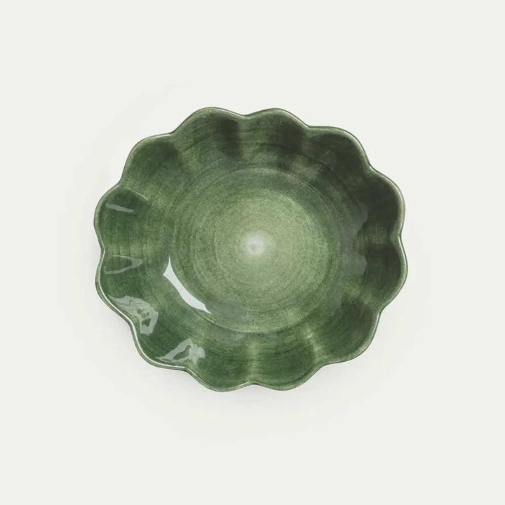 Mateus Oyster Bowl 18x16cm Forrest Green