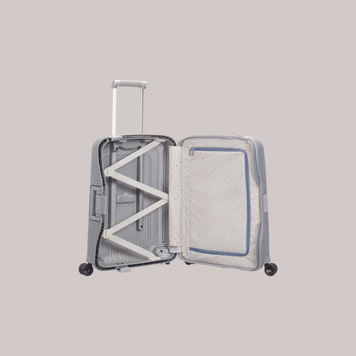 Samsonite S'Cure Silver 55cm