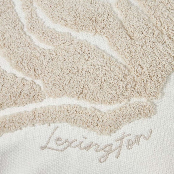 Lexington Rug Shell Pillow Cover White/Beige 50x50