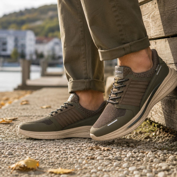 Skechers Relaxed Fit: Slip-ins: Slade - Luther Olive M