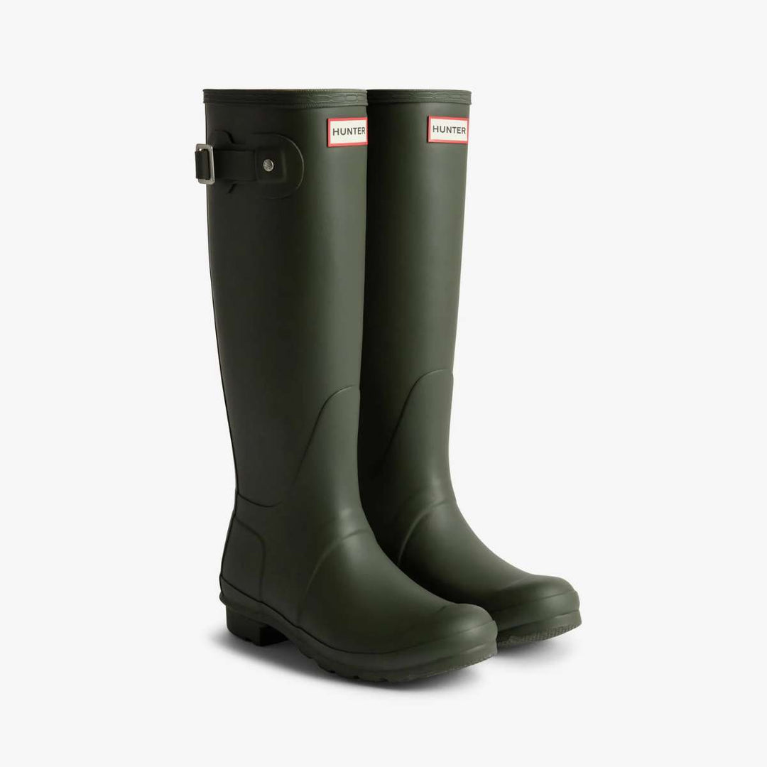 Hunter Womens Orignial Tall Boot Dark Olive W