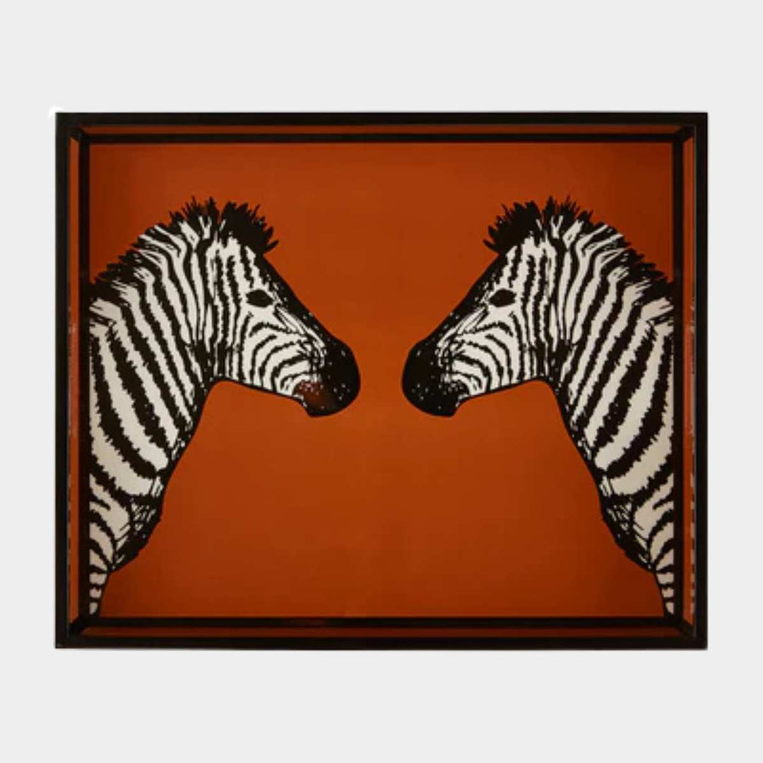 Jonathan Adler Zebra Lacquer Tray - brett fra Jonathan Adler, bilde 3