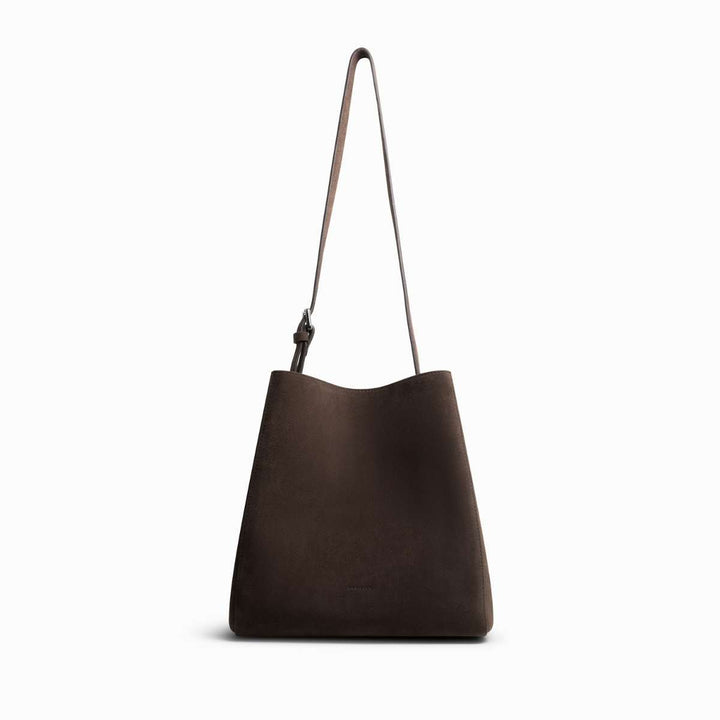 Jim Rickey Sac Medium Suede Truffle