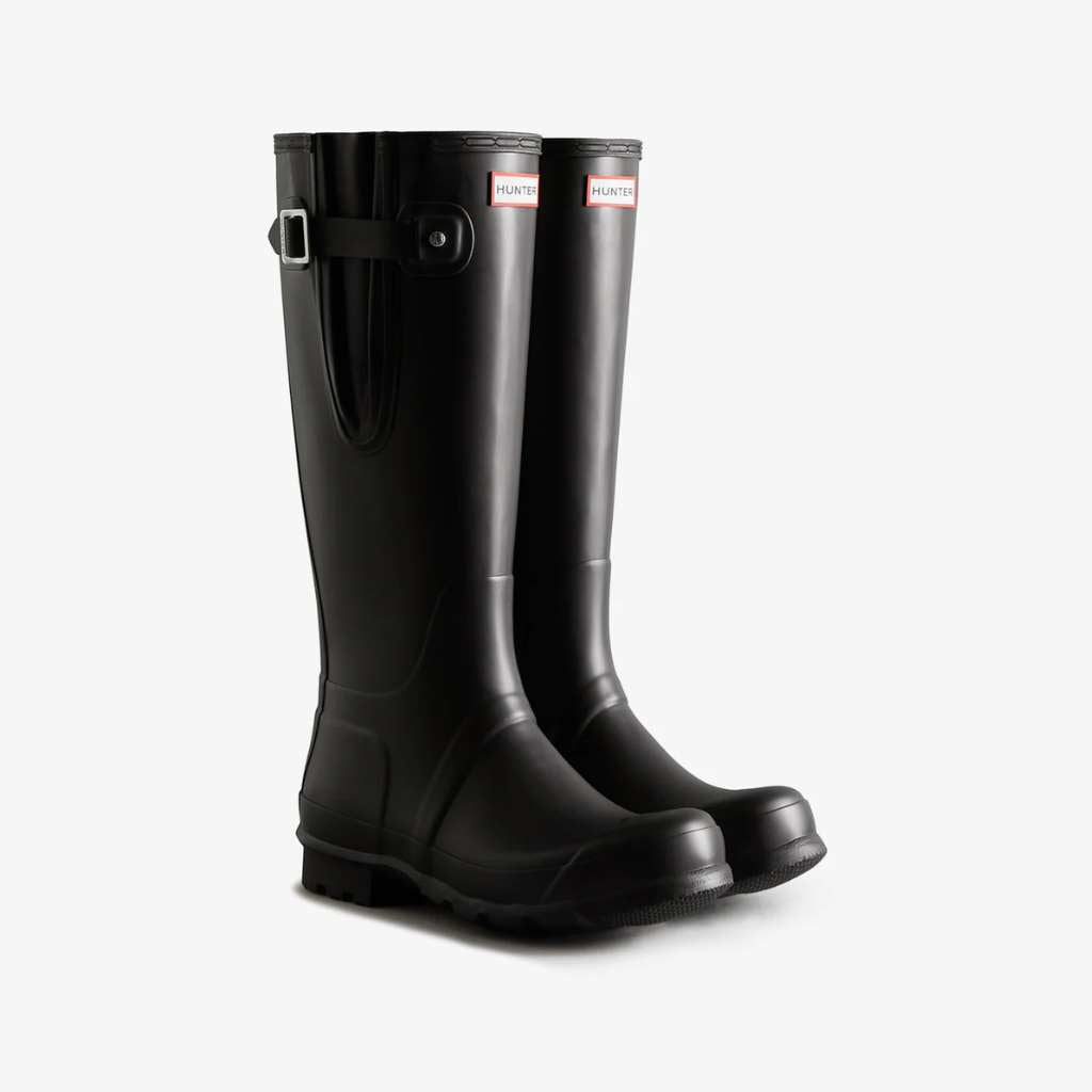Hunter Original Tall Side Adjustable Boot Black M