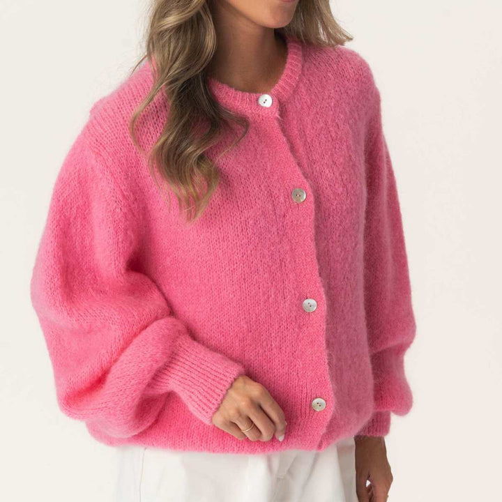 BYIC Idaic Cardigan Rosa