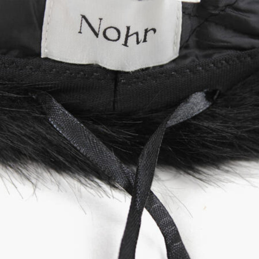 NOHR Carla Lue Fuskepels Black
