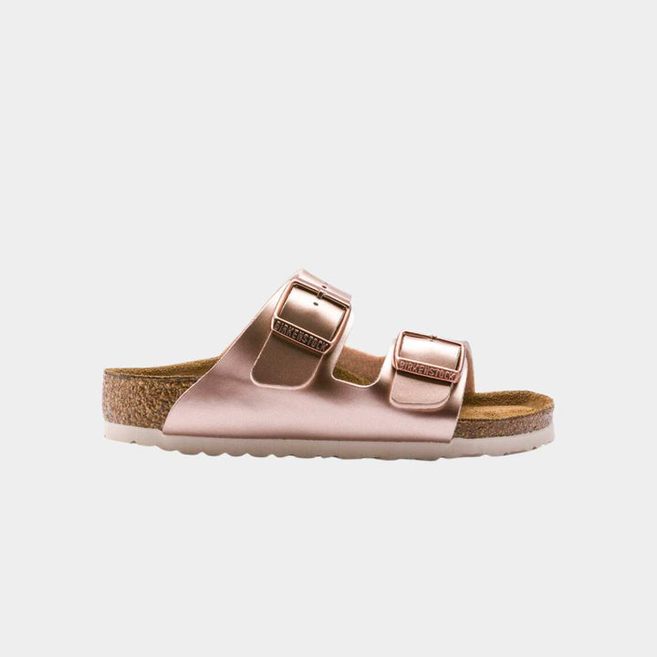 Birkenstock Arizona BF Electric Narrow Metallic Copper JR