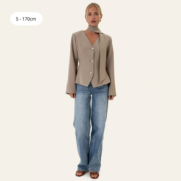 BYIC YaraIC Blazer Light Brown