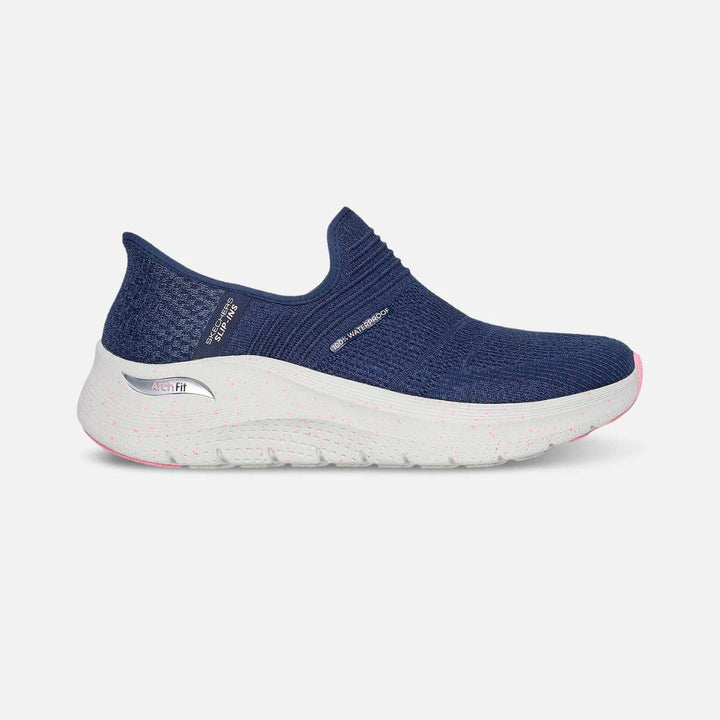 Skechers Arch Fit 2.0 Waterproof Navy/Pink W