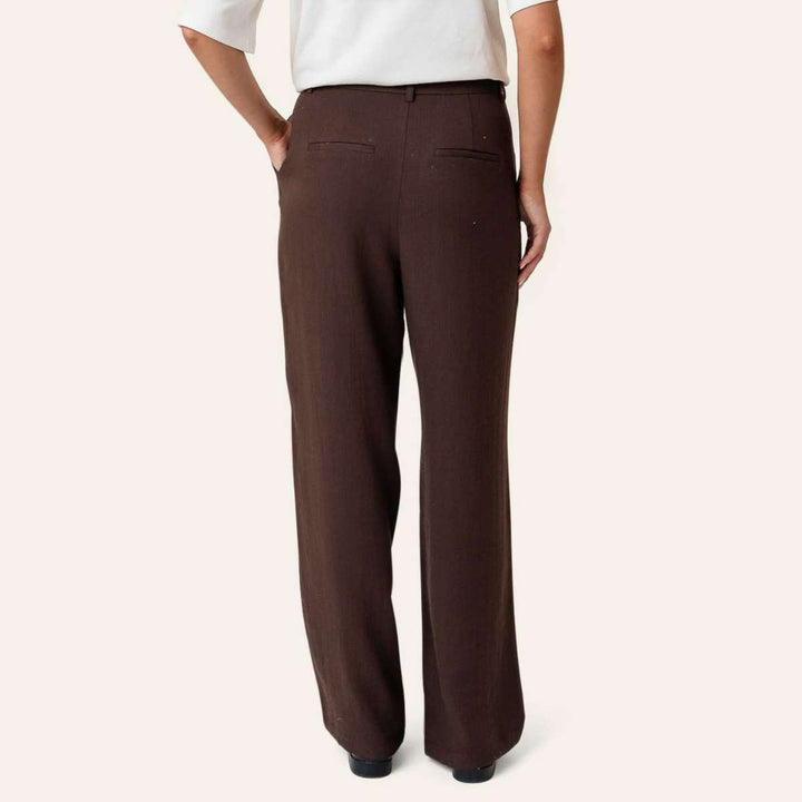BYIC CelinaIC Pant Dark Brown Texture