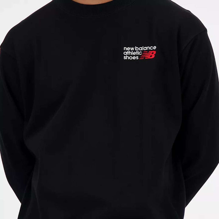New Balance Atletic Crew Black - genser fra New Balance