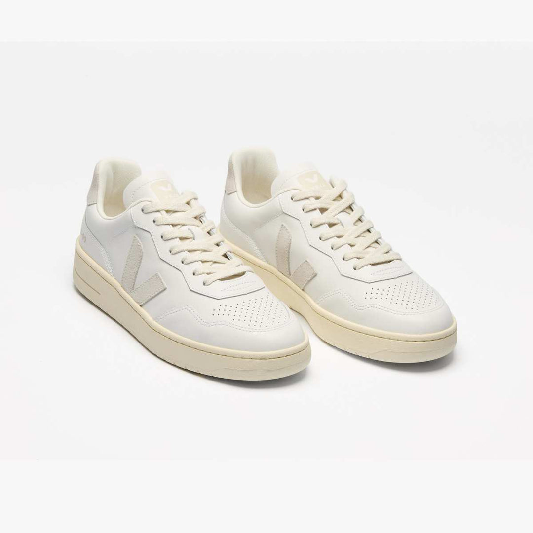 Veja V-90 Leather Extra White/Natural W