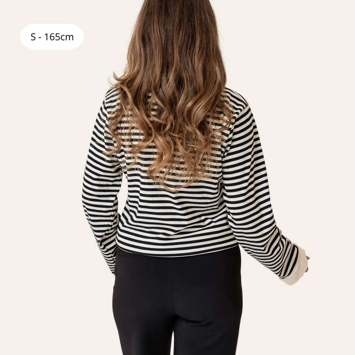 BYIC CarlyIC Polo Black Stripes