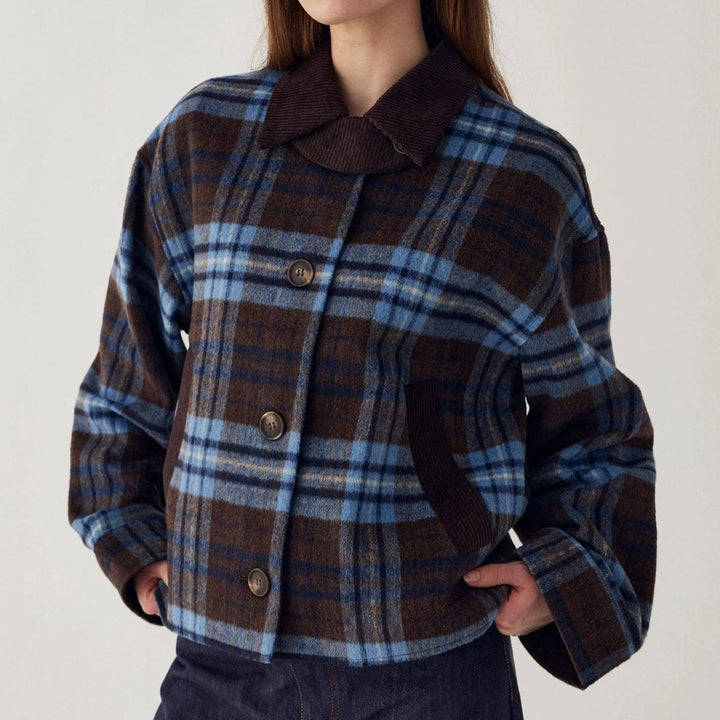 Noella Maiya Jacket Daliyah Blue Check
