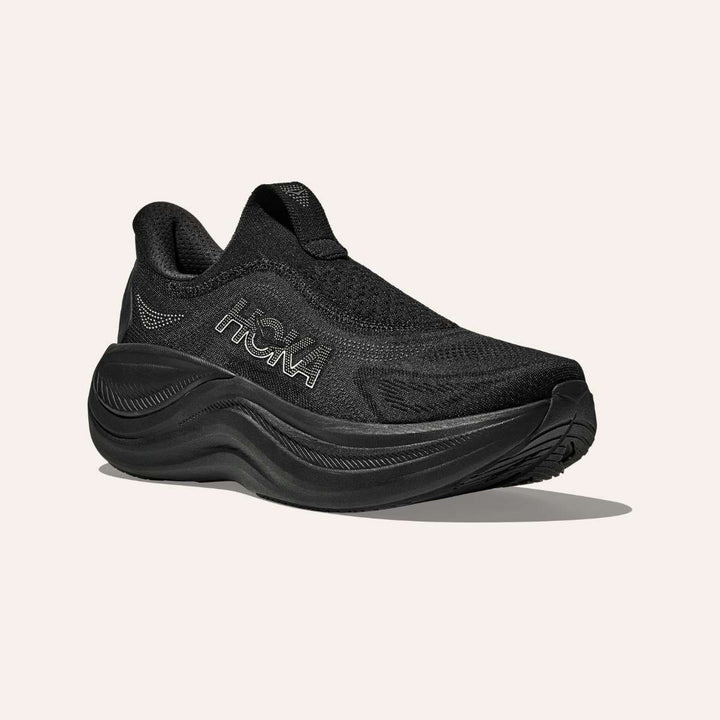 Hoka Skyward Laceless Black / Black W