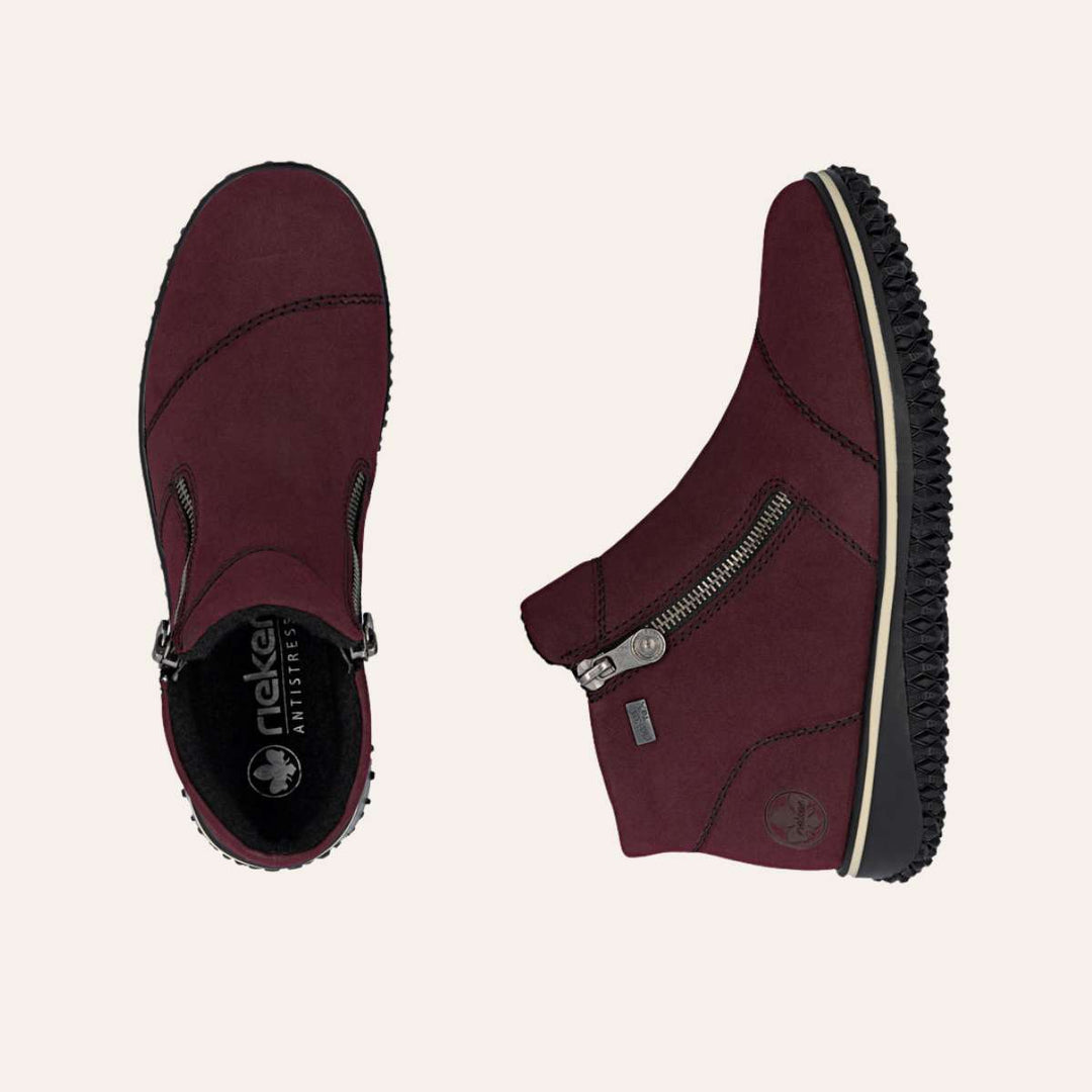 Rieker Sko Tex Rød W