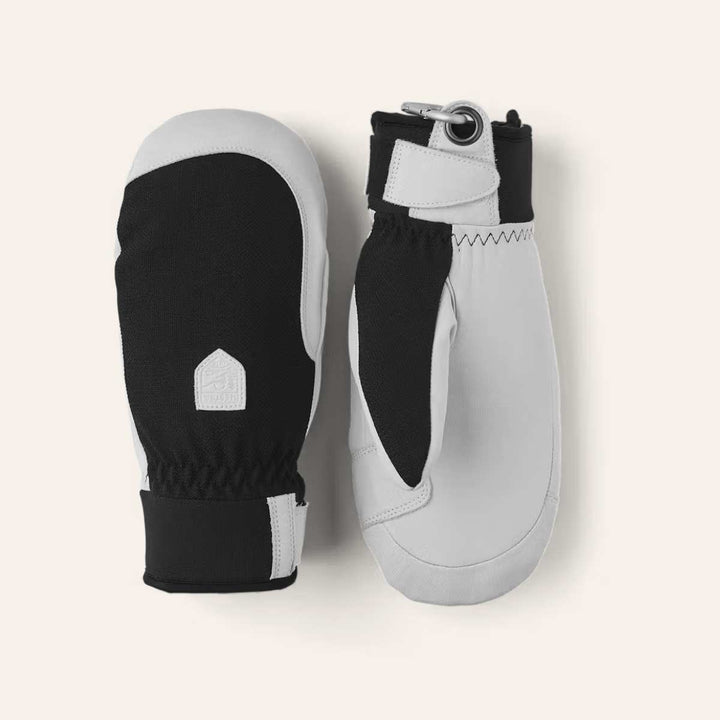 Hestra Army Leather Patrol Mitt Svart/Hvit W