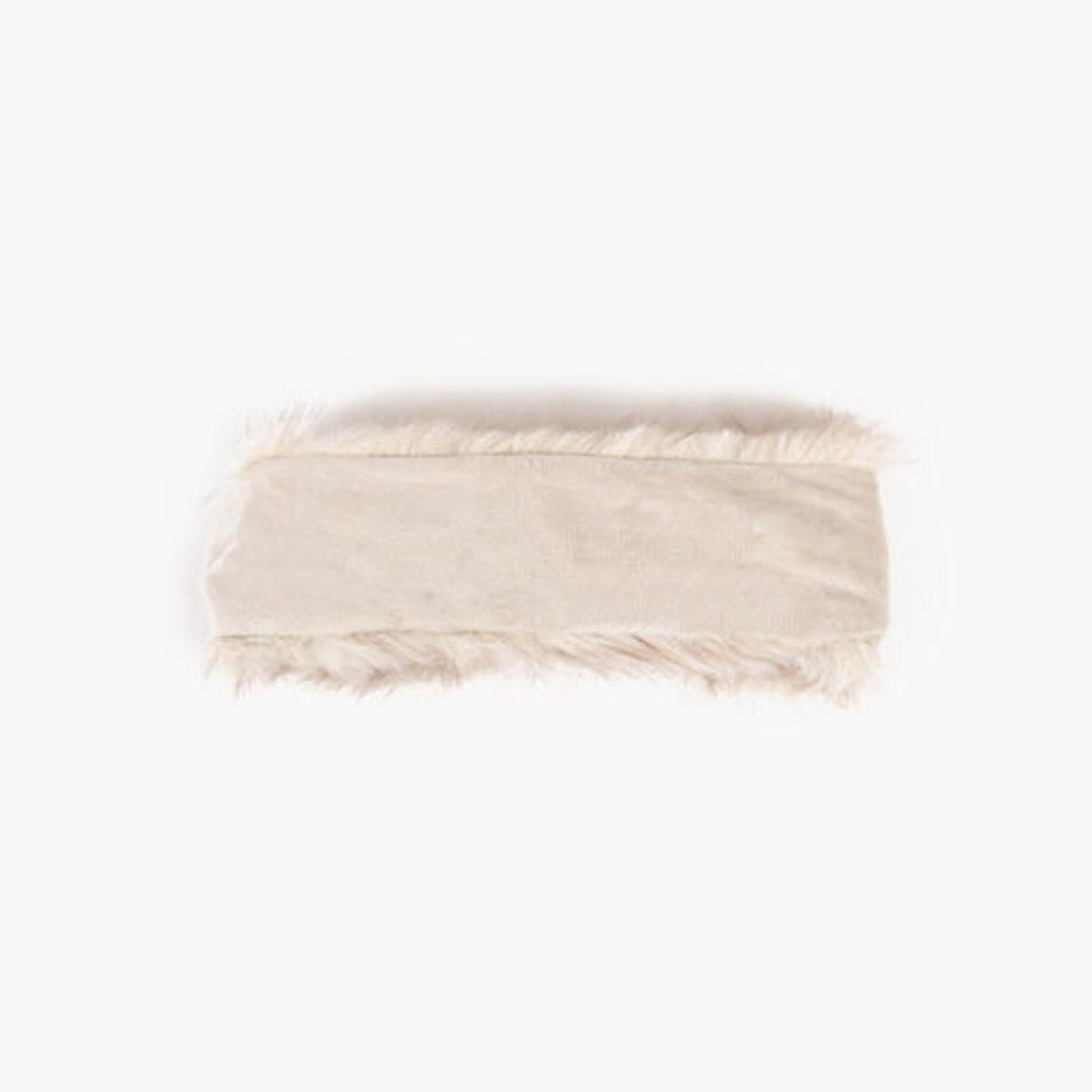 NOHR Renee Pannebånd Fuskepels Beige