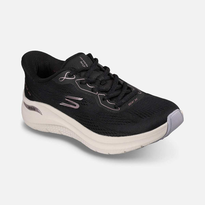 Skechers Go Slip-Ins: Arch Fit 2.0 Bold Motion Black/Rose Gold W