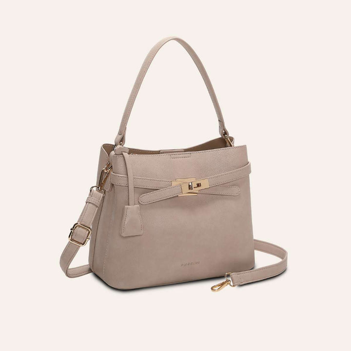 Puccini Becky Shoulder Bag Beige