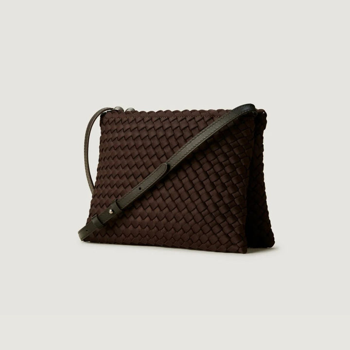 Naghedi Soho Medium Envelope Chocolate