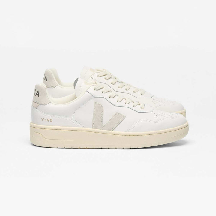 Veja V-90 Leather Extra White/Natural M