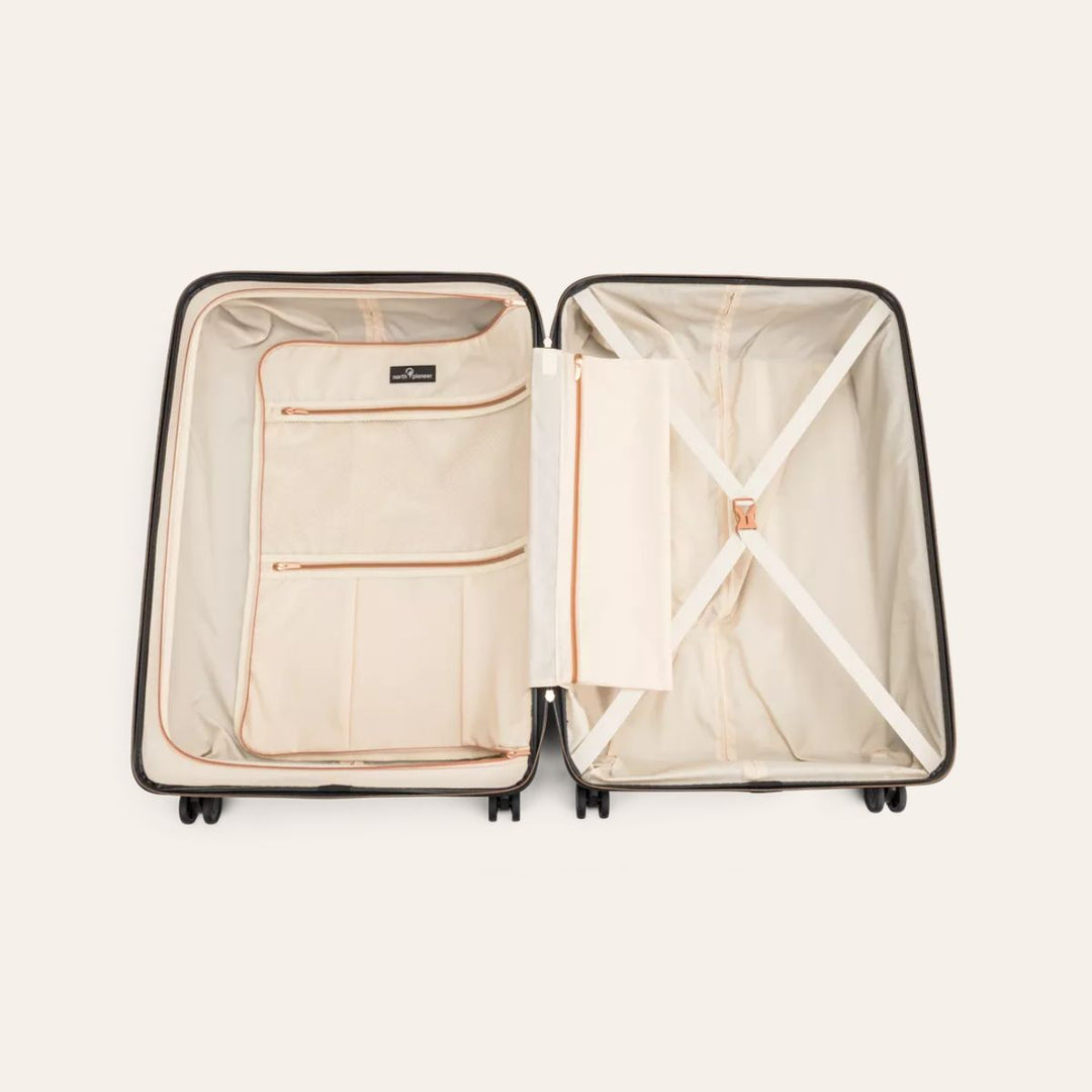 North Pioneer Koffert Stor 77cm Trolley 102L Black/Gold
