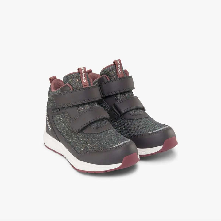 Viking Bouncy Glitter Mid GTX Charcoal B