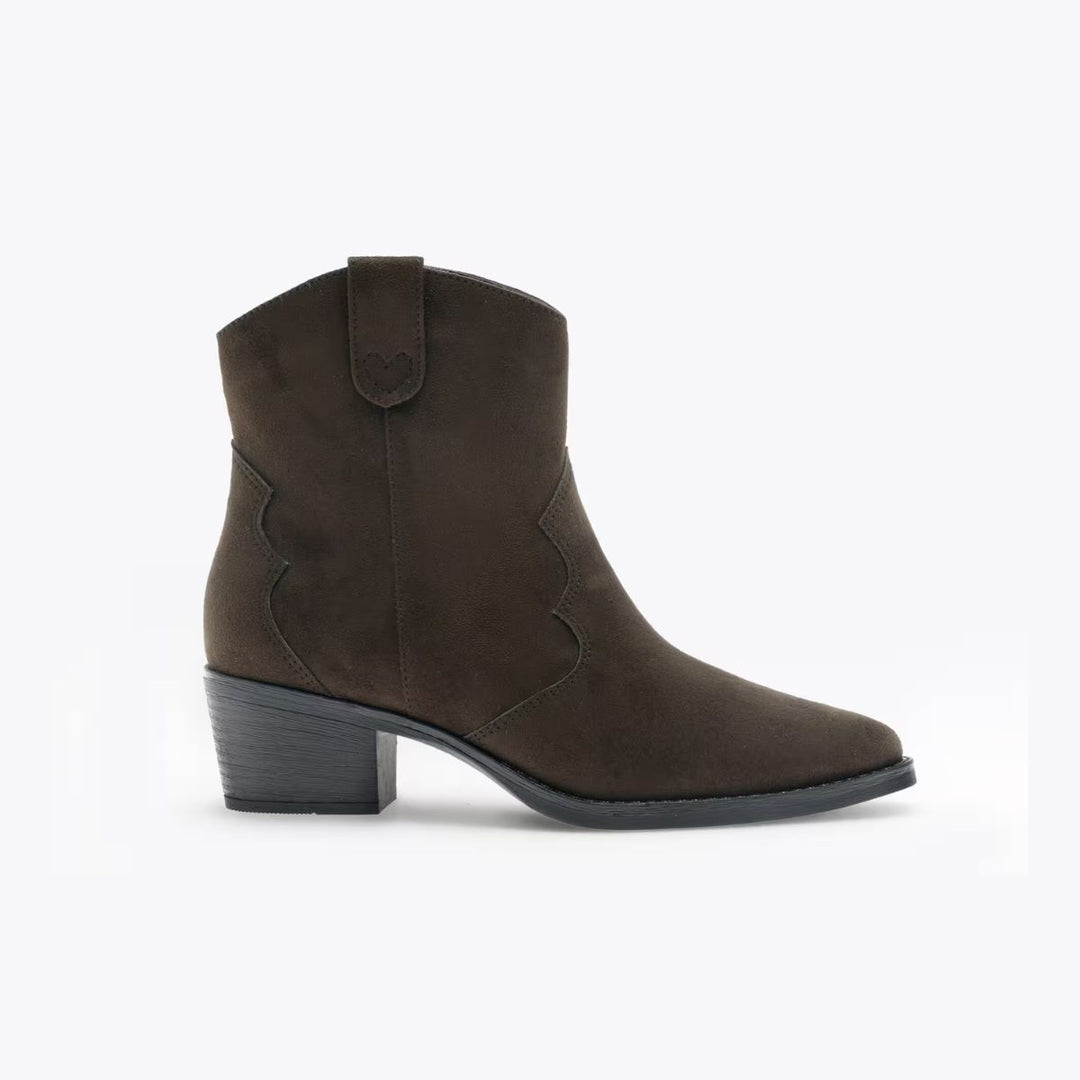 Roberto Rosso Western Boot Low Dark Brown W