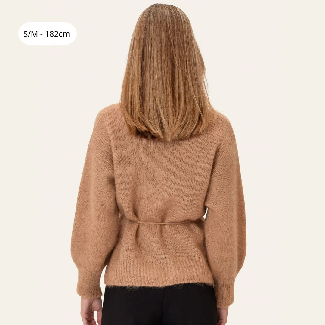 BYIC IdaIC Wrap Cardigan Camel