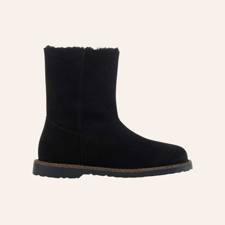Birkenstock Uppsala Zip Shearling Black