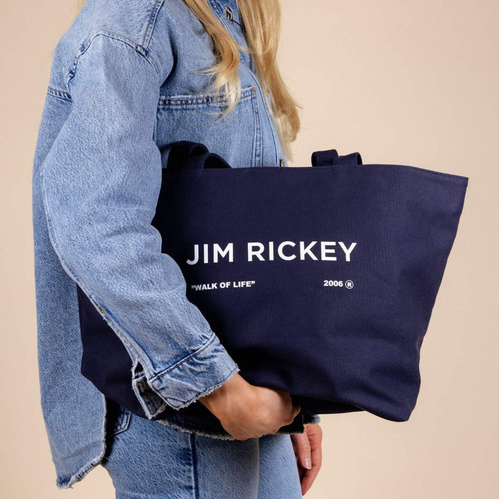 Jim Rickey Double Tote Canvas Navy