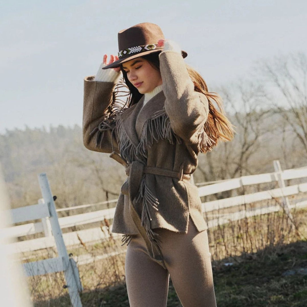 ELLA & IL Hedvig Jacket Brown