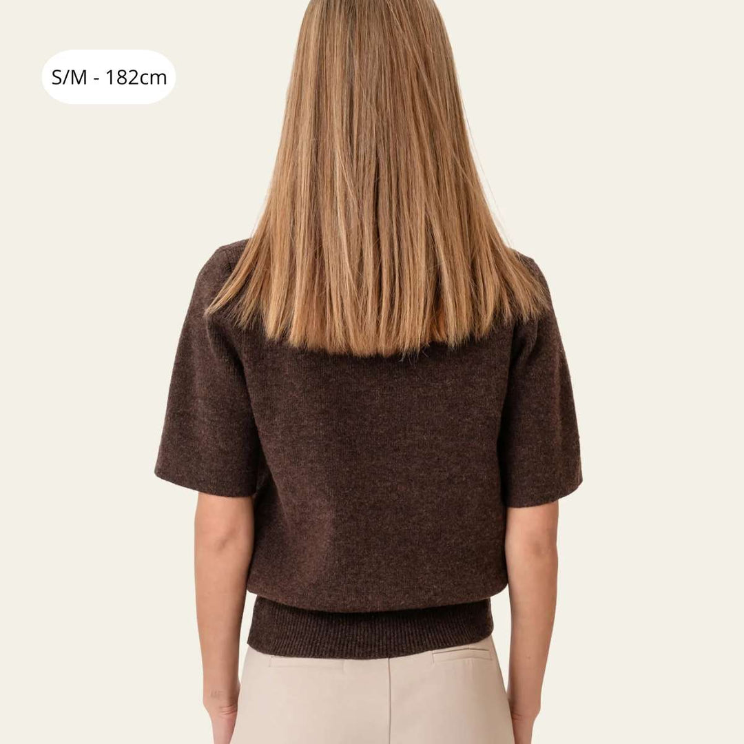 BYIC MorganIC SS Polo Dark Brown