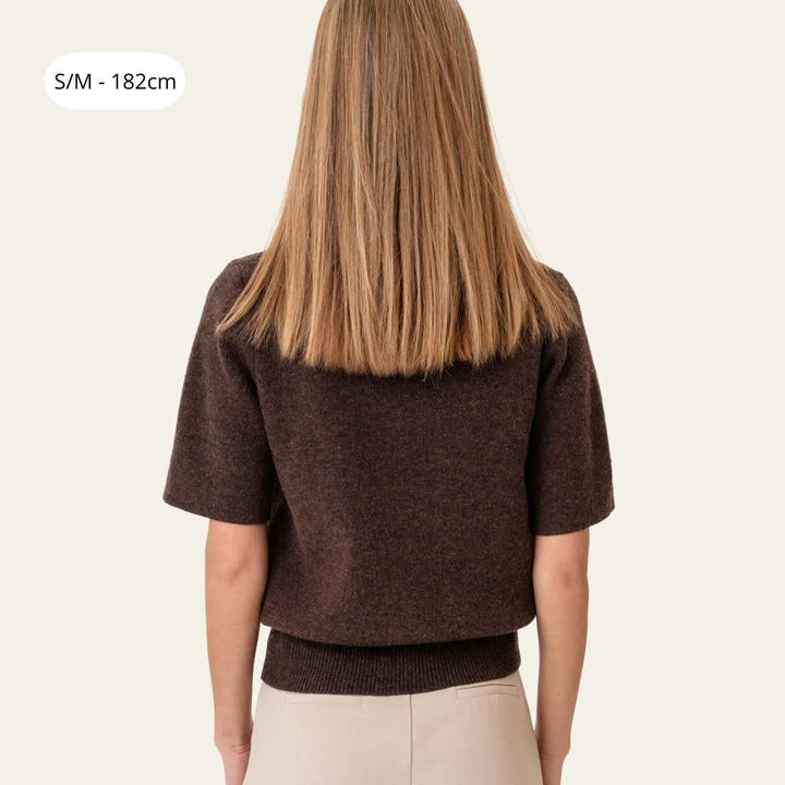 BYIC MorganIC SS Polo Dark Brown