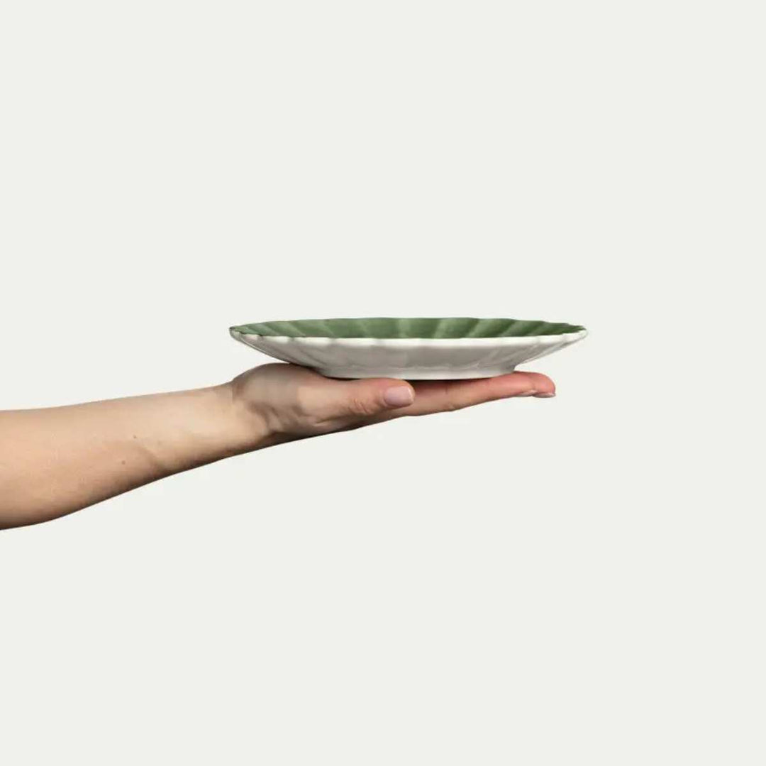 Mateus Oyster Tallerken 20 cm Forrest Green