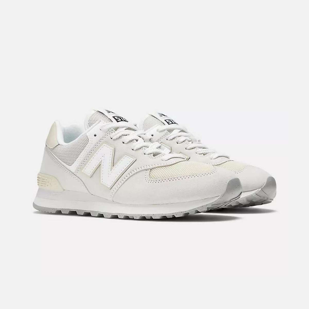 New Balance 574 White/Grey W