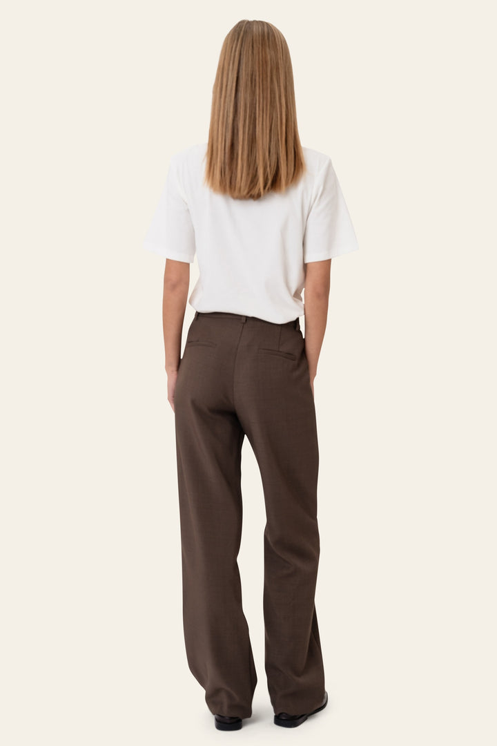 BYIC SignatureIC Wide Pants Dark Brown