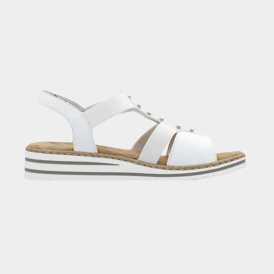 Rieker Sandal Hvit