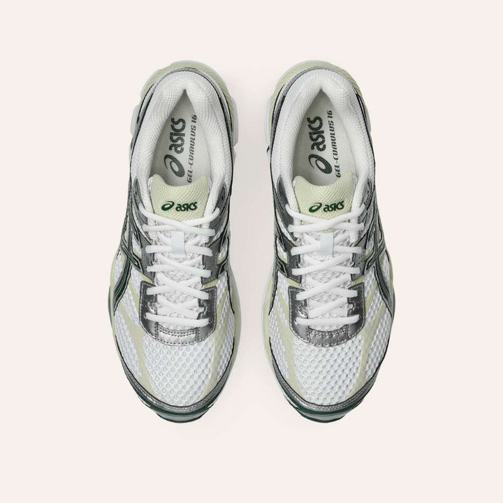 Asics Gel-Cumulus 16 White/Forest Night W