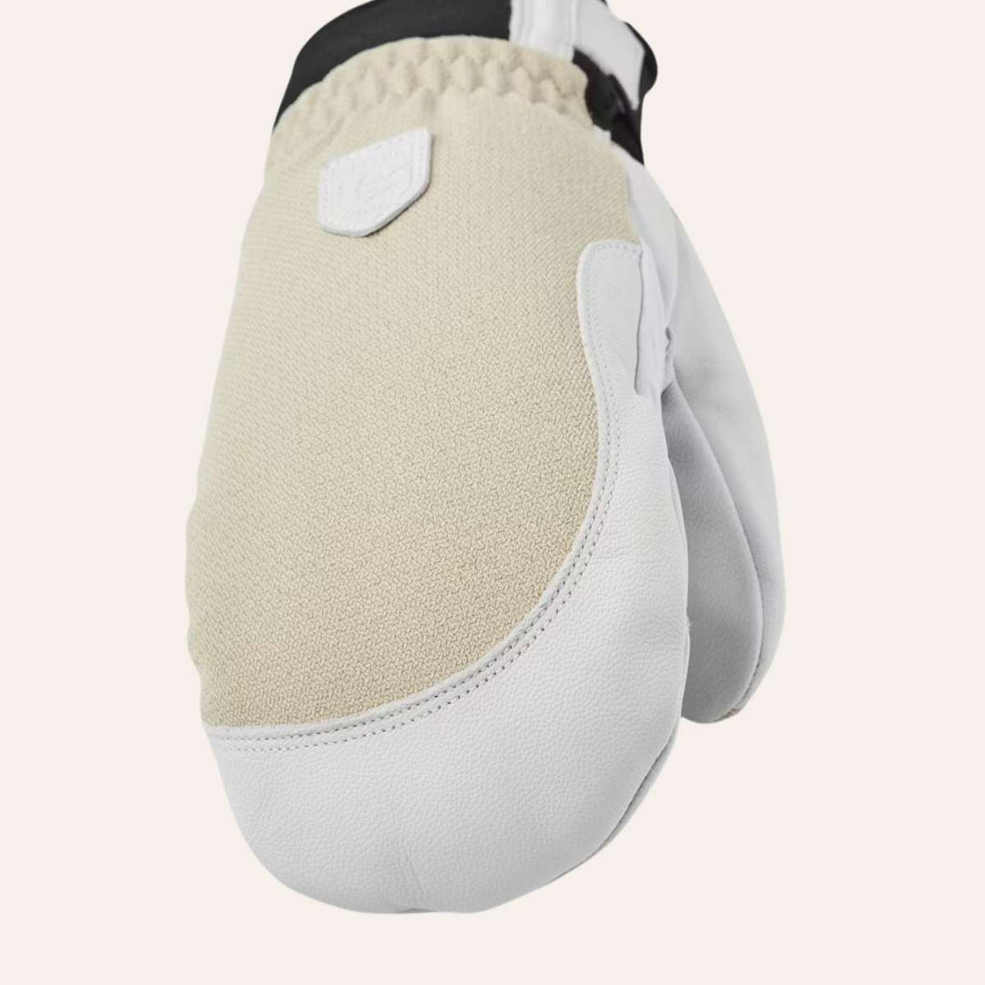 Hestra Army Leather Patrol Mitt Beige/Hvit W