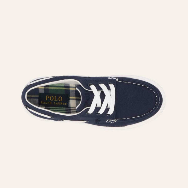 Ralph Lauren Frazier Boat Navy Canvas JR