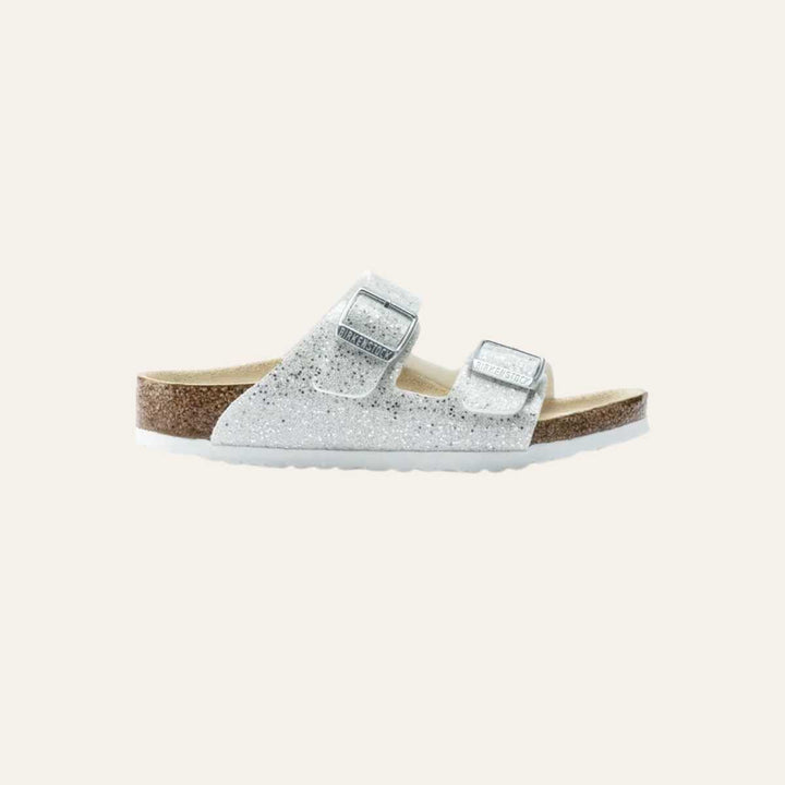 Birkenstock Arizona Kids Cosmic Sparkle White