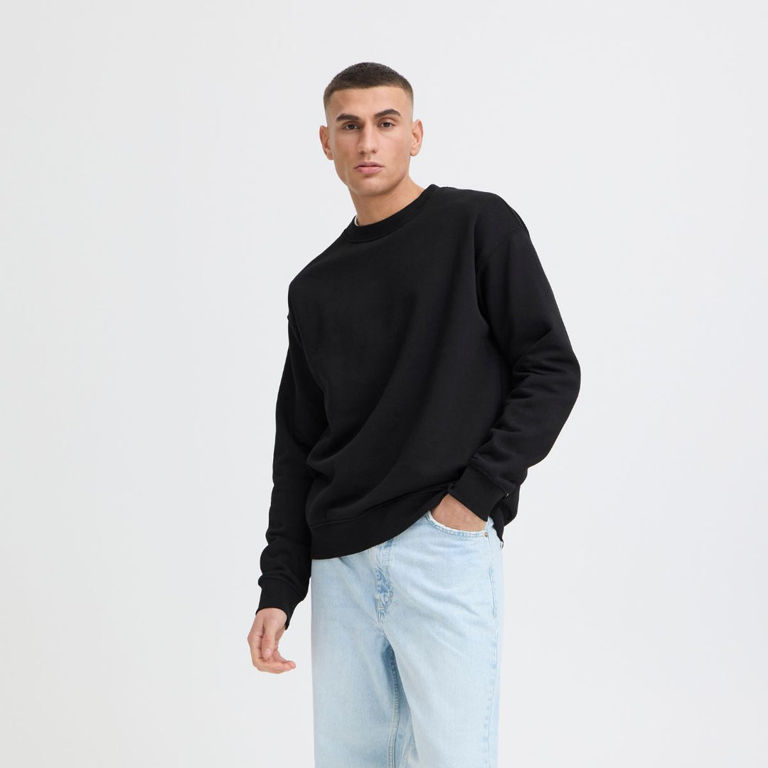 !Solid Sdlenz Crew Sw True Black